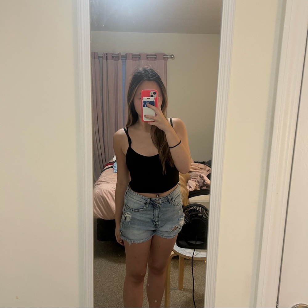 H&M blue jean shorts